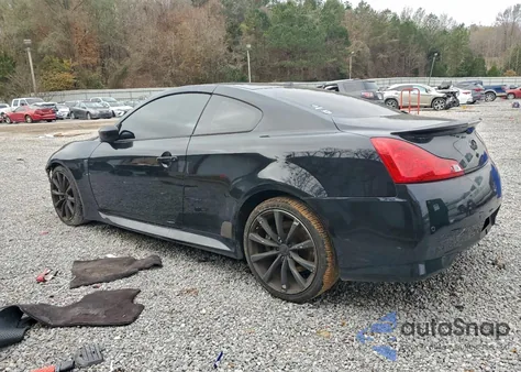 2010 Infiniti G37 Base z USA, uszkodzony, nr VIN JN1CV6EK3AM101266